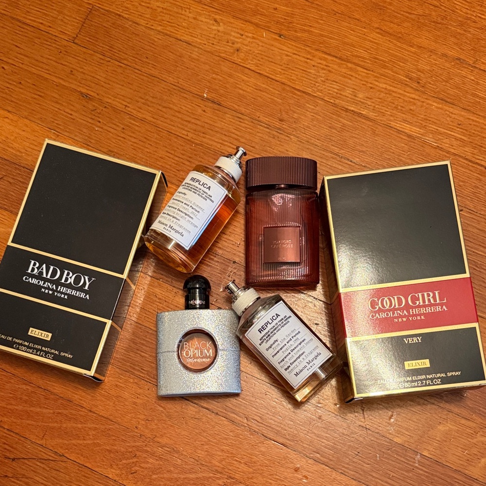 Perfume Bundle - YSL, Tom Ford, Mariela and more